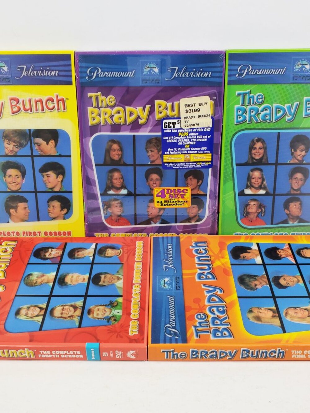Brady Bunch Complete Series DVD Box Sets Seasons 1-5 TV Show